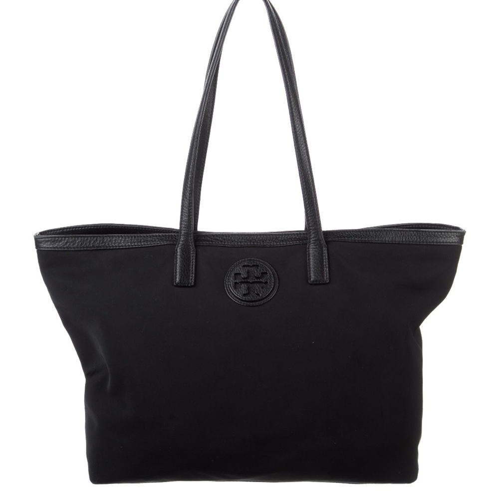 Tory Burch Nylon Black Tote Bag